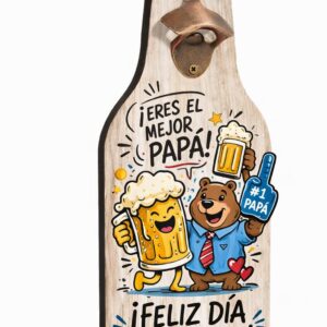 Abrebotellas de pared personalizado