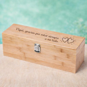 Caja set de vino